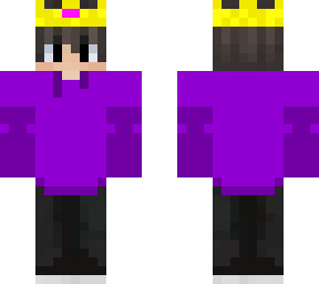 purple aura with crown