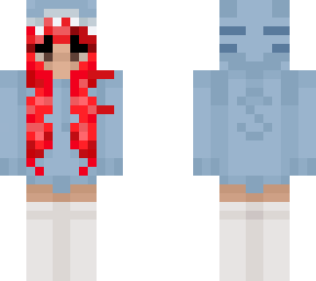 red hair shark