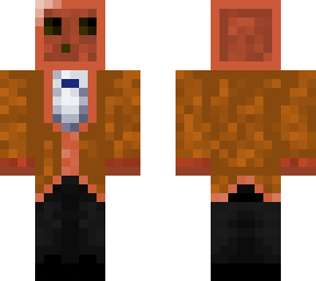 red slime in suit