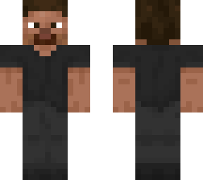 steve with black clothes