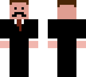 tuxedo man without mask.
