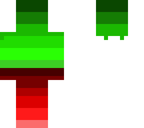 green and red