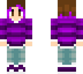 tnt_gnomes cloudy day purple sweater
