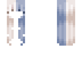 ~blue and cream hair base~
