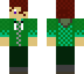 green jacket