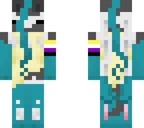 mega lucario z (non binary flag)