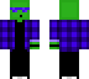 purple plaid slime