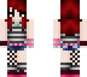 red and pink