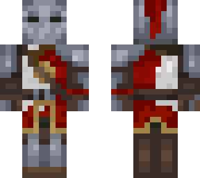 red and white knight