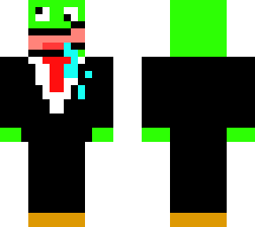 derpy fancy green guy