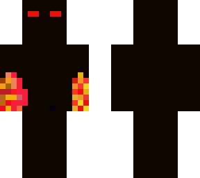 the flames