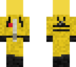 the player hazmat suit