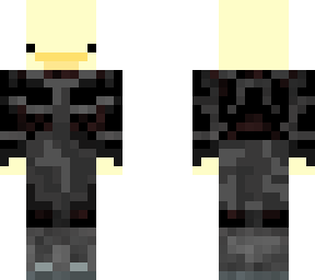 viltrumite mark as a duck but black outfit