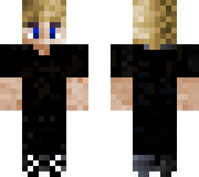 blonde hair blue eyes