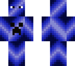 blue skin