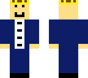 blue suit guy