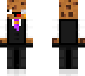cookie in suit