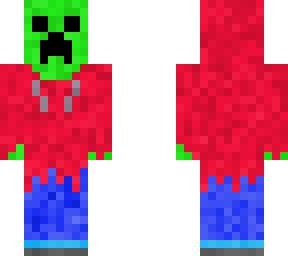 creeper with chill outfit