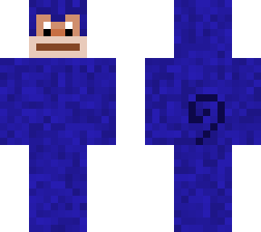 fluffy blue monkey