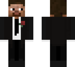 steve suit black