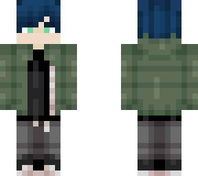 blue (snow coat)