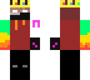 technoblade cancer refrence skin
