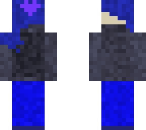 annoyed blue gothic-ish girl