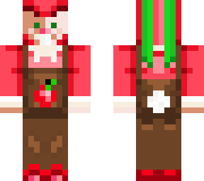 apple bunny-brown