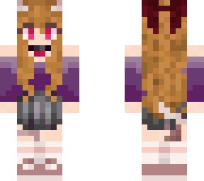 base skin - purple w/ tail