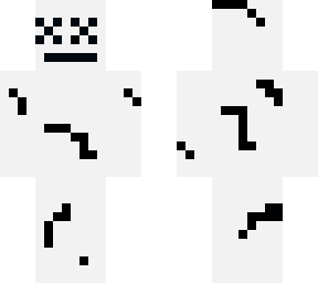 black and white