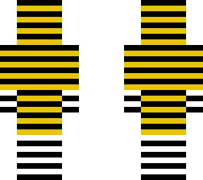 black and yellow femboy edition