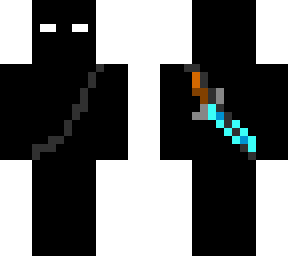 black w/sword