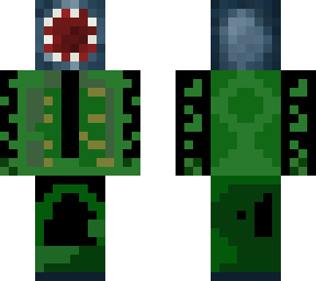 green suit squid