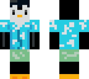 beach penguin