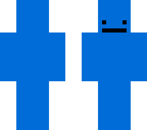 blue man