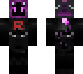 chica robot gato con traje del equipo rocket color *****