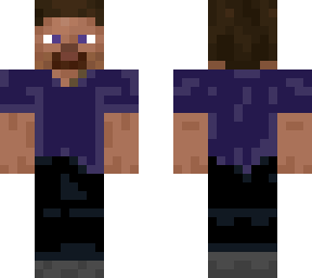 julle/rozblixtrow's minecraft steve skin.