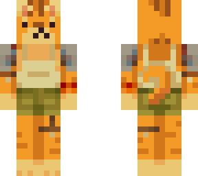 orange cat + tail