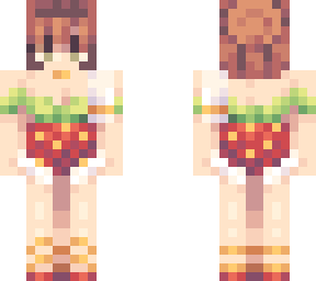 strawberry swimsuit