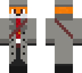 trenchcoat fox