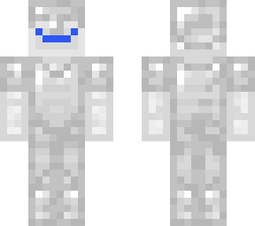 fake iron armor with cute guy underneath
