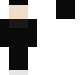simple black skin