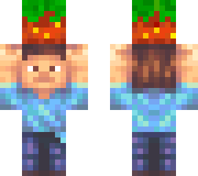 steve holding strawberry