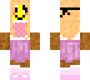 uh happy mask girl :p