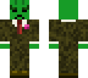 alien in suit
