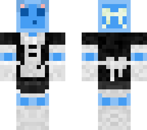 blue slime maid