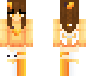 brown hair banana girl