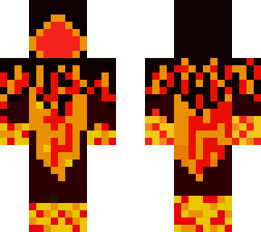 fire god with hood