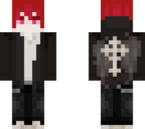 gothic boy - goth - cross wings - eyebrow skin - pvp - casual