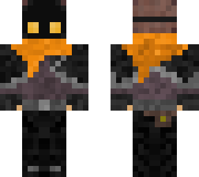 orange scarf